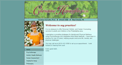 Desktop Screenshot of christinehannafin.com